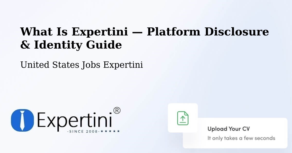 What Is Expertini — Platform Disclosure & Identity Guide – Valley Stream